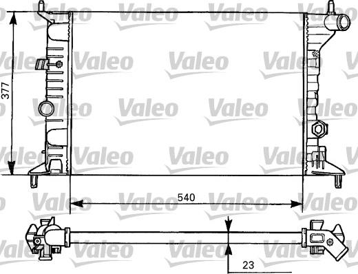 Valeo 731525 - Radiator, mühərrikin soyudulması furqanavto.az