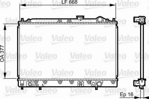 KOYORAD PA030181 - Radiator, mühərrikin soyudulması furqanavto.az