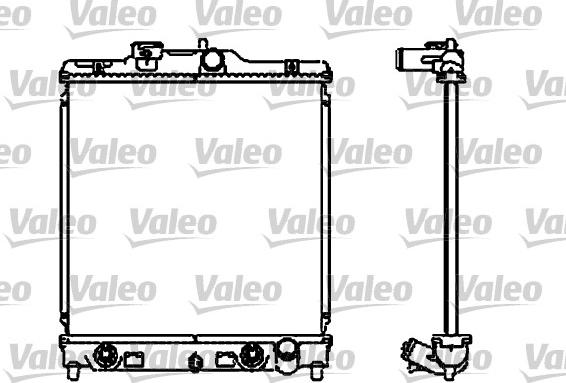 Valeo 731631 - Radiator, mühərrikin soyudulması furqanavto.az