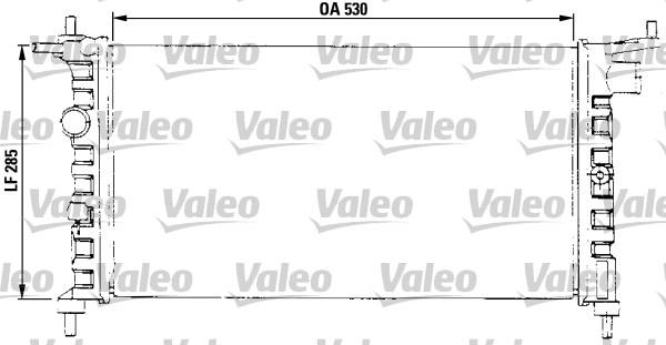 Valeo 731013 - Radiator, mühərrikin soyudulması furqanavto.az