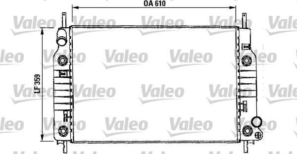 Valeo 731017 - Radiator, mühərrikin soyudulması furqanavto.az