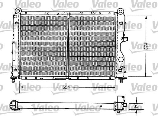 Valeo 731159 - Radiator, mühərrikin soyudulması furqanavto.az
