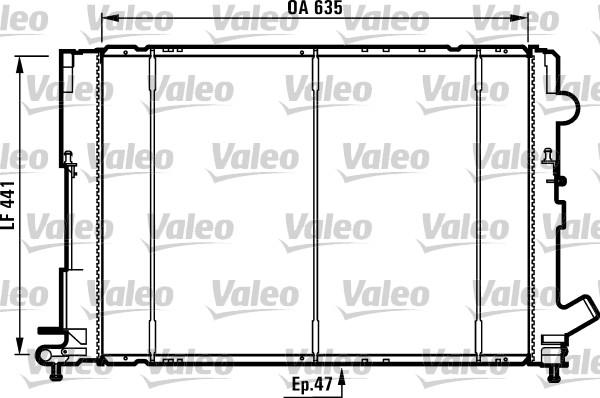 Valeo 731161 - Radiator, mühərrikin soyudulması furqanavto.az