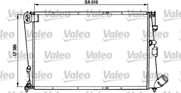 Valeo 731103 - Radiator, mühərrikin soyudulması furqanavto.az