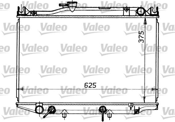 Valeo 731107 - Radiator, mühərrikin soyudulması furqanavto.az