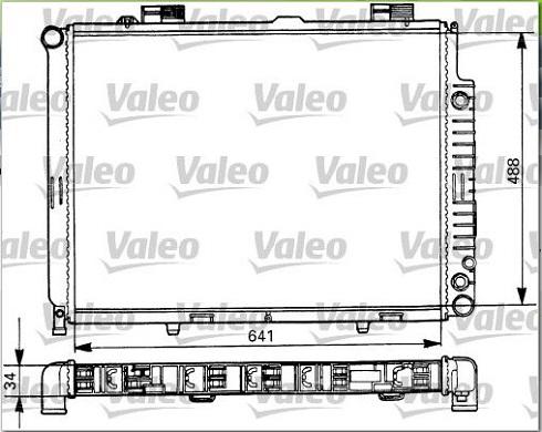 Valeo 731294 - Radiator, mühərrikin soyudulması furqanavto.az