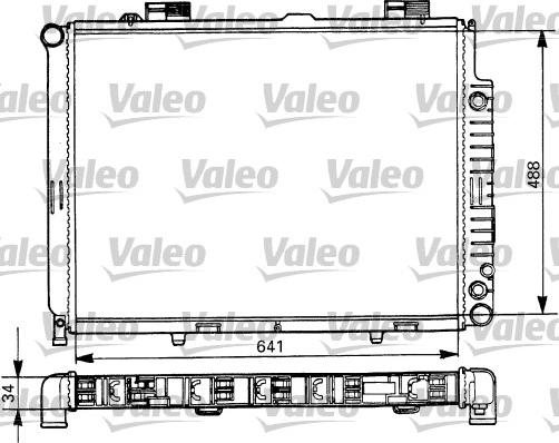 Valeo 731294 - Radiator, mühərrikin soyudulması furqanavto.az