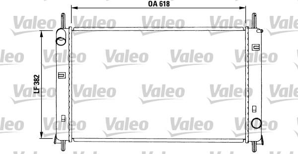 Valeo 731257 - Radiator, mühərrikin soyudulması furqanavto.az