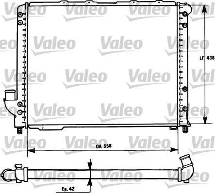 Valeo 731278 - Radiator, mühərrikin soyudulması furqanavto.az