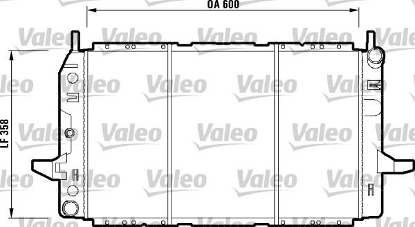 Valeo 731788 - Radiator, mühərrikin soyudulması furqanavto.az