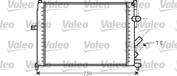 Valeo 731738 - Radiator, mühərrikin soyudulması furqanavto.az