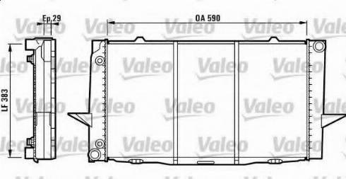 Valeo 731776 - Radiator, mühərrikin soyudulması furqanavto.az