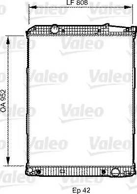 Valeo 733507 - Nüvə, radiator furqanavto.az