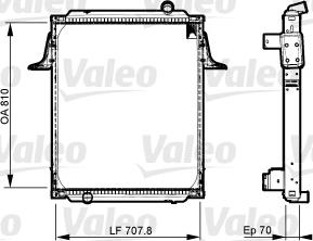 Valeo 733538 - Radiator, mühərrikin soyudulması furqanavto.az