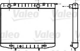 Valeo 732490 - Radiator, mühərrikin soyudulması furqanavto.az