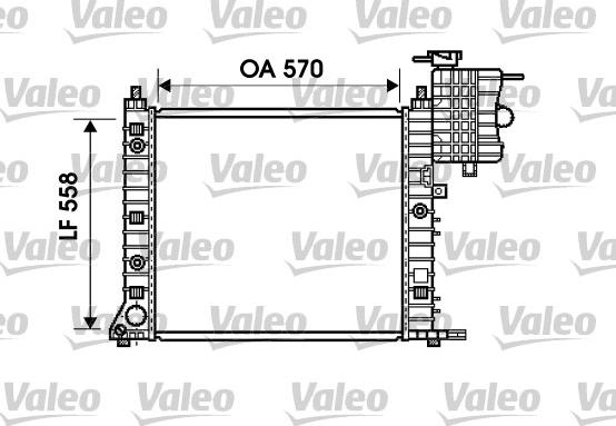 Valeo 732471 - Radiator, mühərrikin soyudulması furqanavto.az