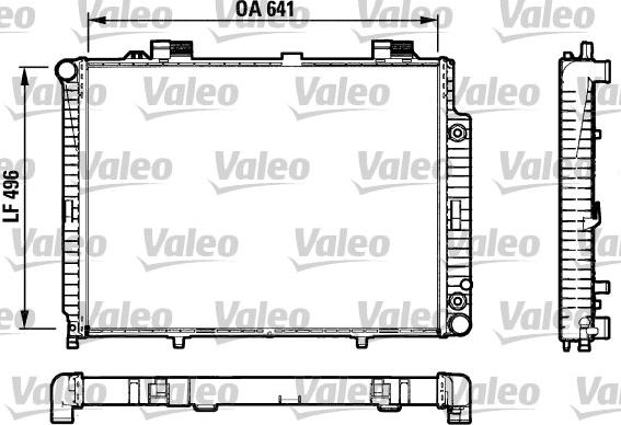 Valeo 732601 - Radiator, mühərrikin soyudulması furqanavto.az