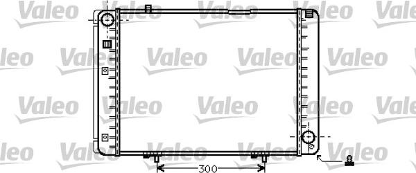 Valeo 732092 - Radiator, mühərrikin soyudulması furqanavto.az