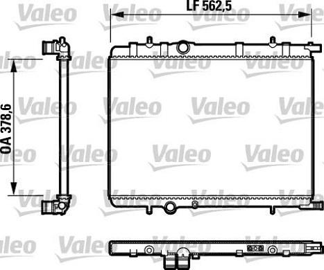 Valeo 732892 - Radiator, mühərrikin soyudulması furqanavto.az