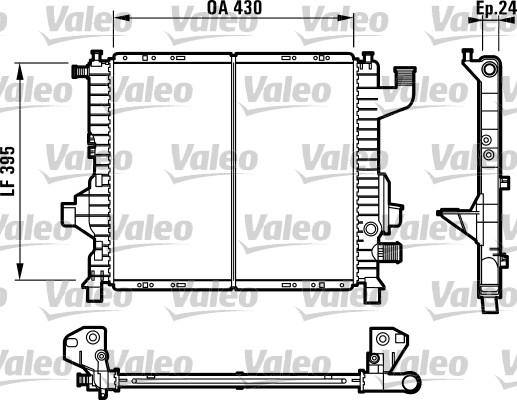 Valeo 732819 - Radiator, mühərrikin soyudulması furqanavto.az