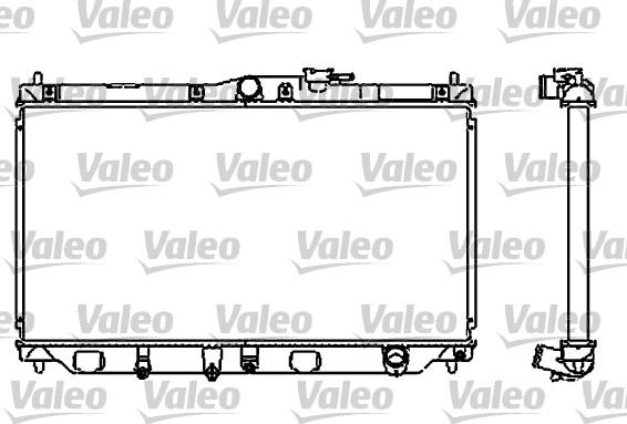 Valeo 732323 - Radiator, mühərrikin soyudulması furqanavto.az