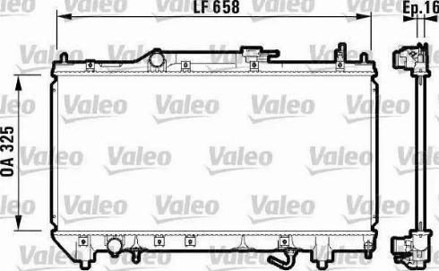 KOYORAD PL010694 - Radiator, mühərrikin soyudulması furqanavto.az