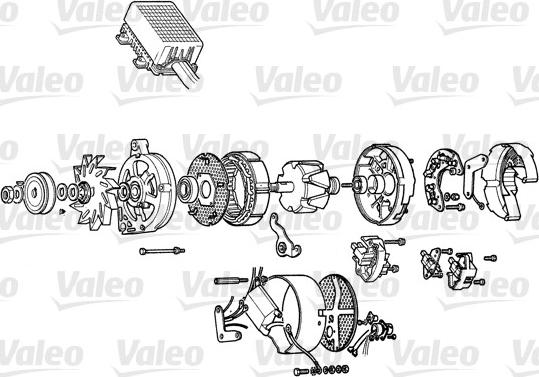 Valeo A14R46 - Alternator furqanavto.az