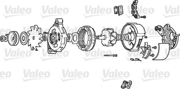 Valeo A13M15 - Alternator furqanavto.az