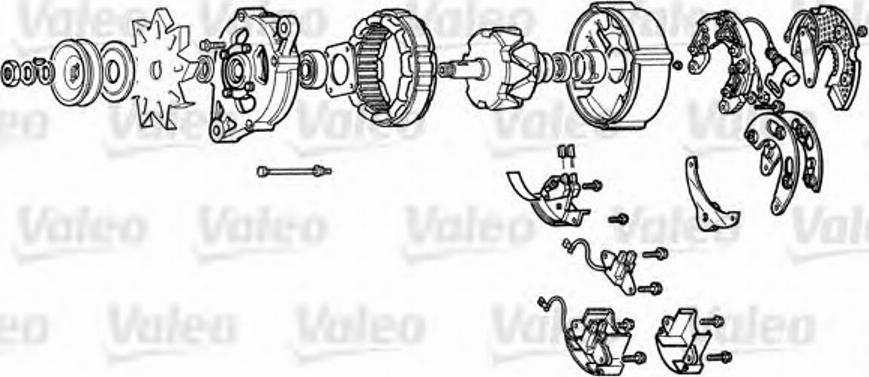 Valeo A13R256 - Alternator furqanavto.az