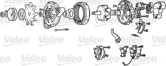 Valeo A12R55 - Alternator furqanavto.az