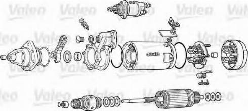 Valeo D13HP608 - Başlanğıc furqanavto.az