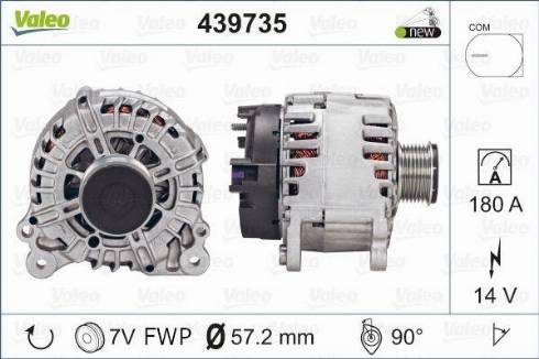 Valeo FG18T070 - Alternator furqanavto.az