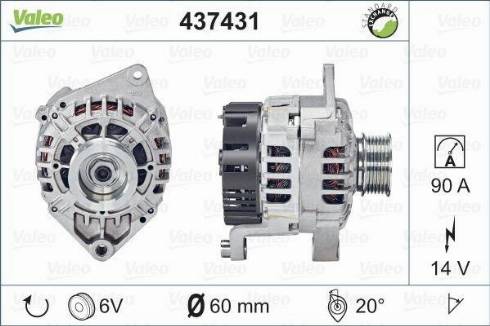 Valeo SG9B054 - Alternator furqanavto.az