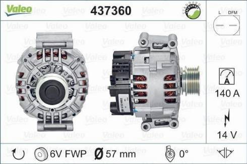 Valeo SG14B016 - Alternator furqanavto.az