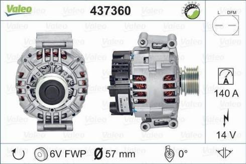 Valeo SG14B010 - Alternator furqanavto.az