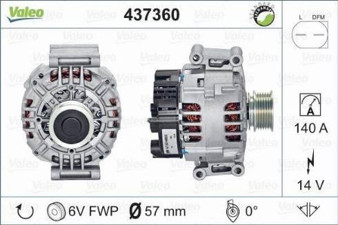 Valeo SG14B022 - Alternator furqanavto.az