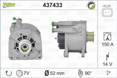 Valeo SG15L035 - Alternator furqanavto.az