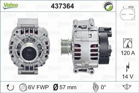 Valeo SG12B075 - Alternator furqanavto.az