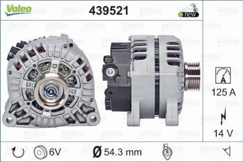 Valeo SG12S077 - Alternator furqanavto.az