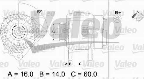 Valeo SG8B023 - Alternator furqanavto.az