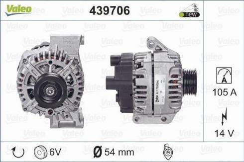 Valeo TG9S060 - Alternator furqanavto.az