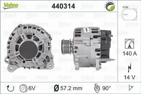 Valeo TG14C031 - Alternator furqanavto.az