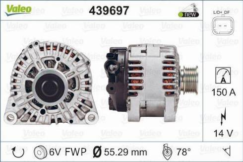 Valeo TG15C154 - Alternator furqanavto.az