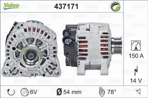 Valeo TG15C115 - Alternator furqanavto.az