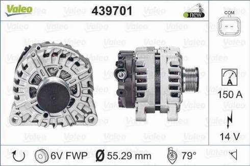 Valeo TG15C135 - Alternator furqanavto.az