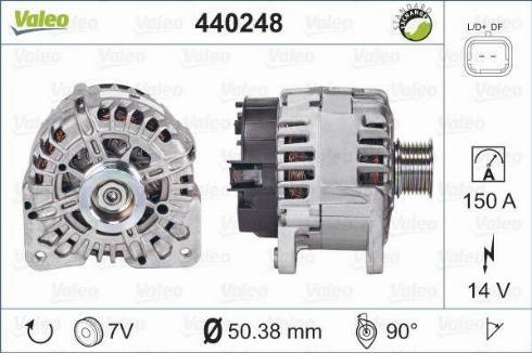 Valeo TG15C137 - Alternator furqanavto.az