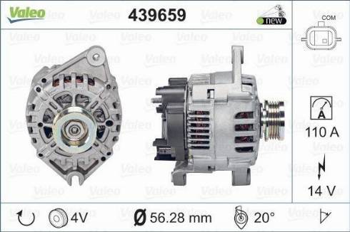 Valeo TG10B025 - Alternator furqanavto.az