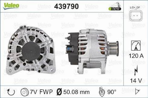 Valeo TG12C092 - Alternator furqanavto.az