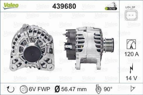 Valeo TG12C151 - Alternator furqanavto.az