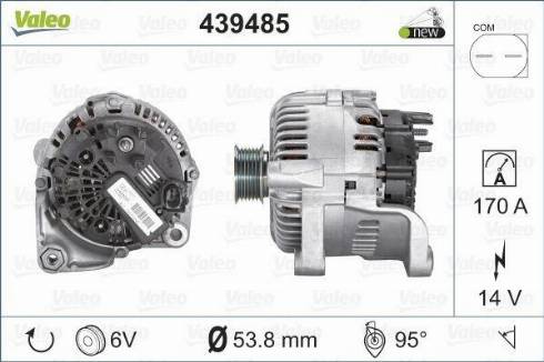 Valeo TG17C048 - Alternator furqanavto.az